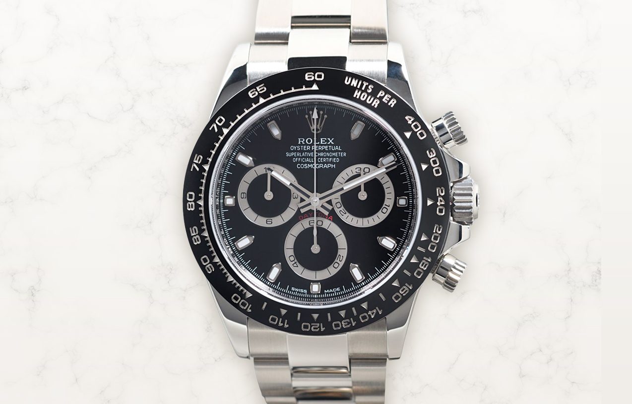 ROLEX DAYTONA 116500LN BLACK DIAL
